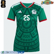 Maglie da calcio Messico Roberto Alvarado #25 Prima Maglia Femminile Mondiali 2026  Manica Corta